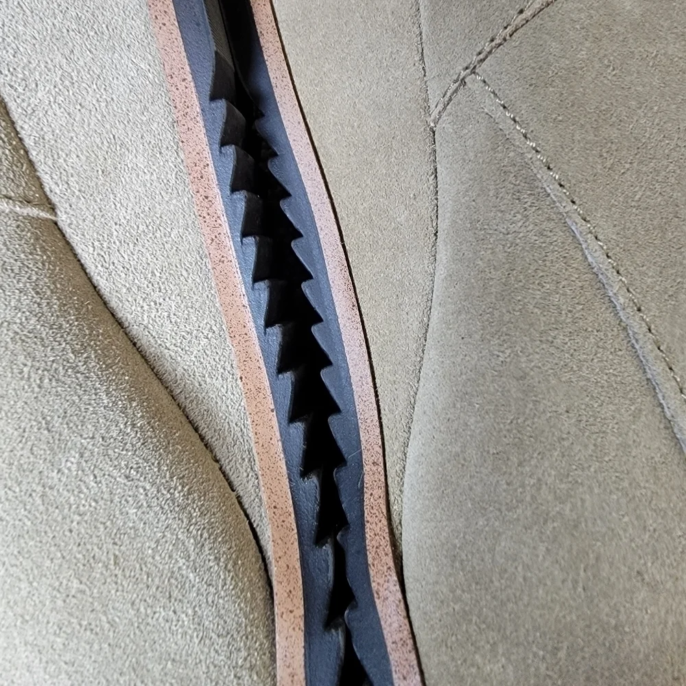 Susina | 7 'Reid' Suede Lace-Up Wedge Booties ankle boots